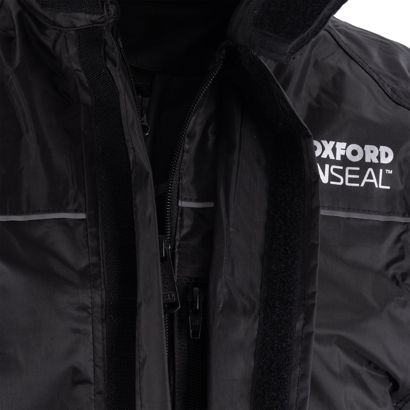 Oxford Rain Seal termo vodoodporna jakna črne barve