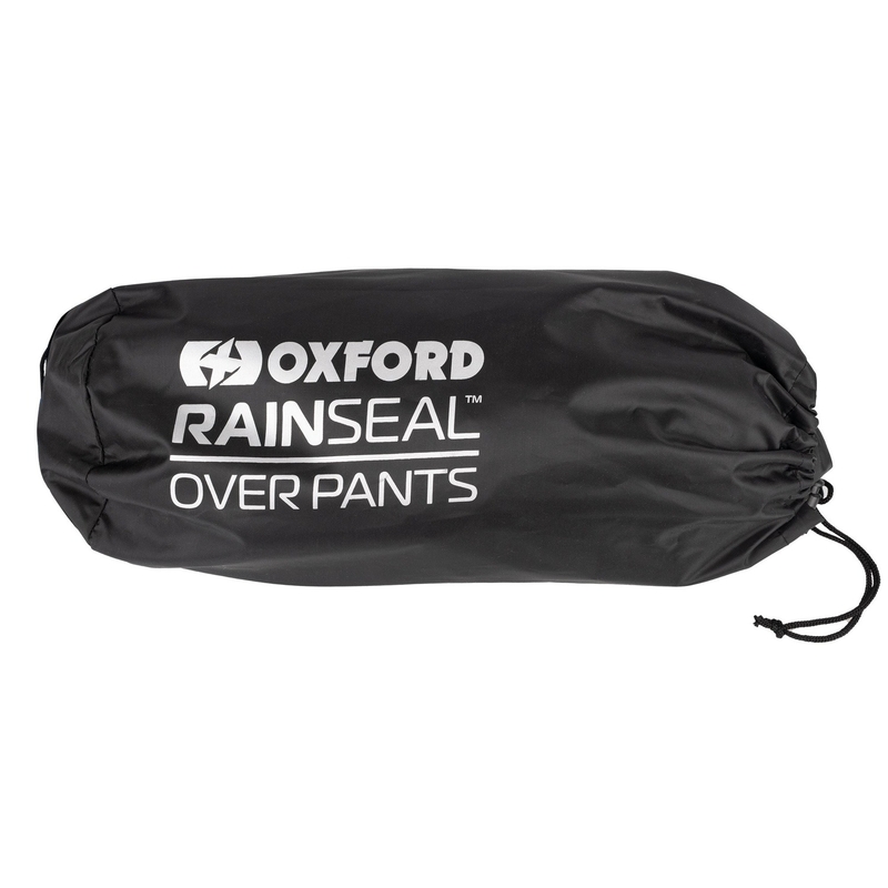 Črne nepremočljive termo hlače Oxford Rain Seal