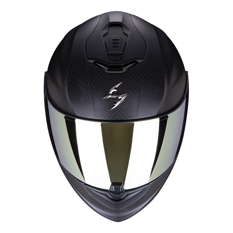 Scorpion EXO-1400 EVO II CARBON AIR integralna motoristična čelada mat črne barve - II. kakovost