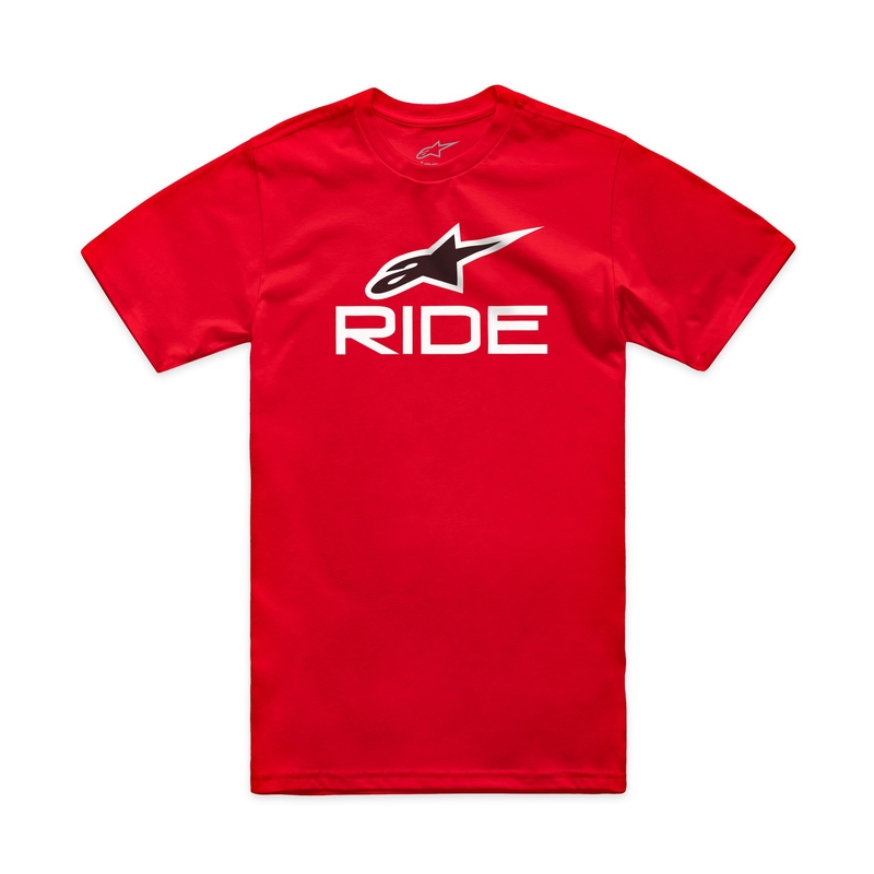 Majica Alpinestars Ride 4.0 CSF rdeče-belo-črna - II. kakovost