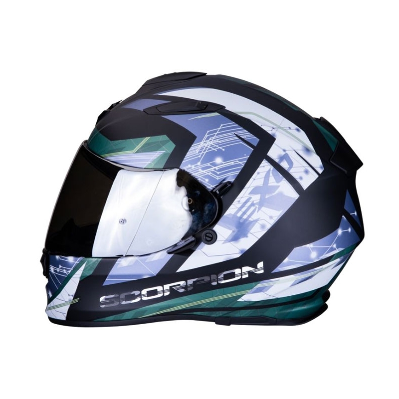 Integralna čelada Scorpion EXO-510 Air Clarus črno-srebrna