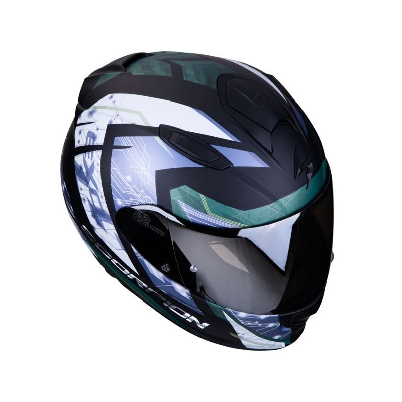 Integralna čelada Scorpion EXO-510 Air Clarus črno-srebrna
