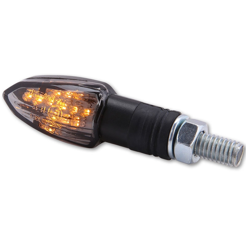 Smerniki za motor Highsider Smart Lizzard LED črni