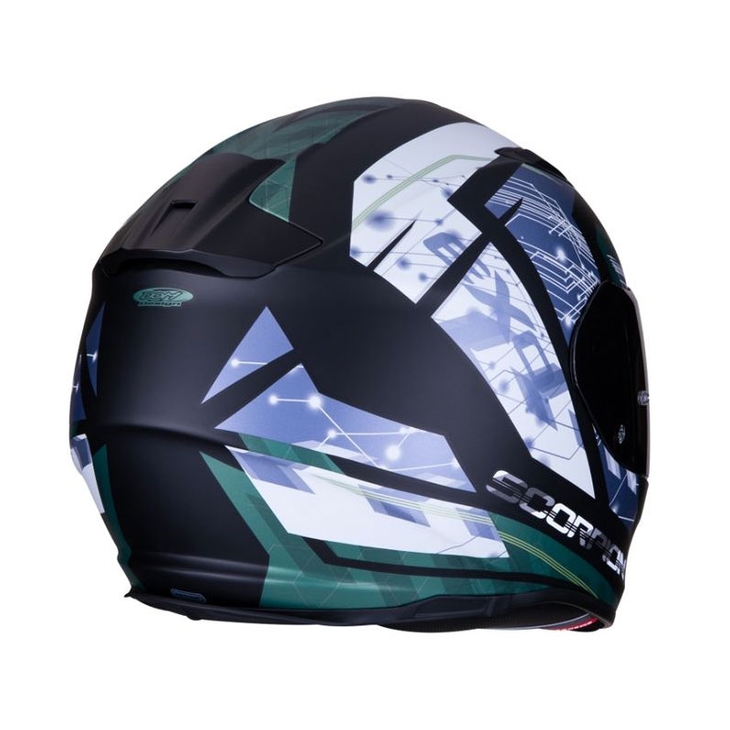 Integralna čelada Scorpion EXO-510 Air Clarus črno-srebrna