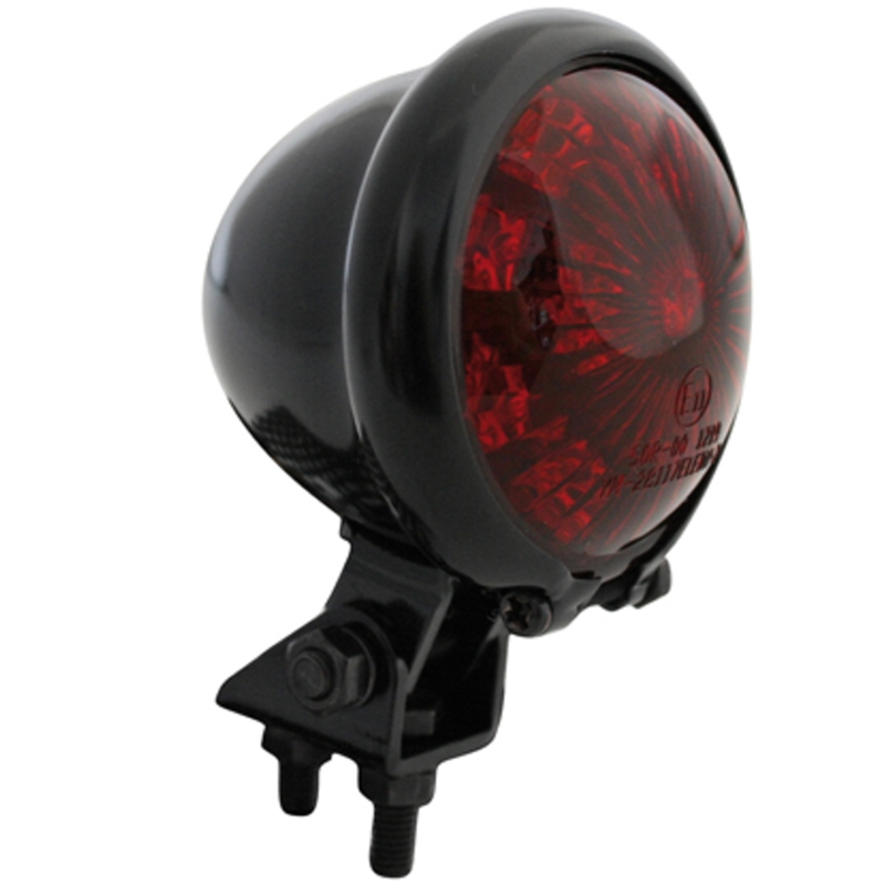 Highsider Smart Bates Style LED zadnja luč za motorno kolo črna