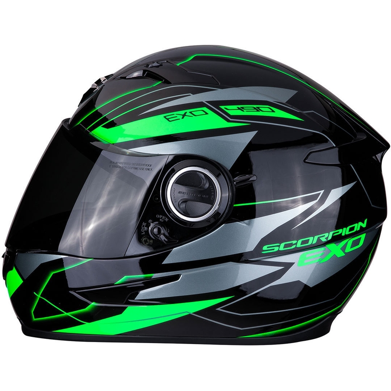 Integralna čelada Scorpion EXO-490 Nova črno-zelena