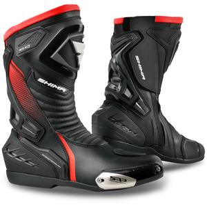 Moto škornji Shima RSX-6 črno-fluo rdeči