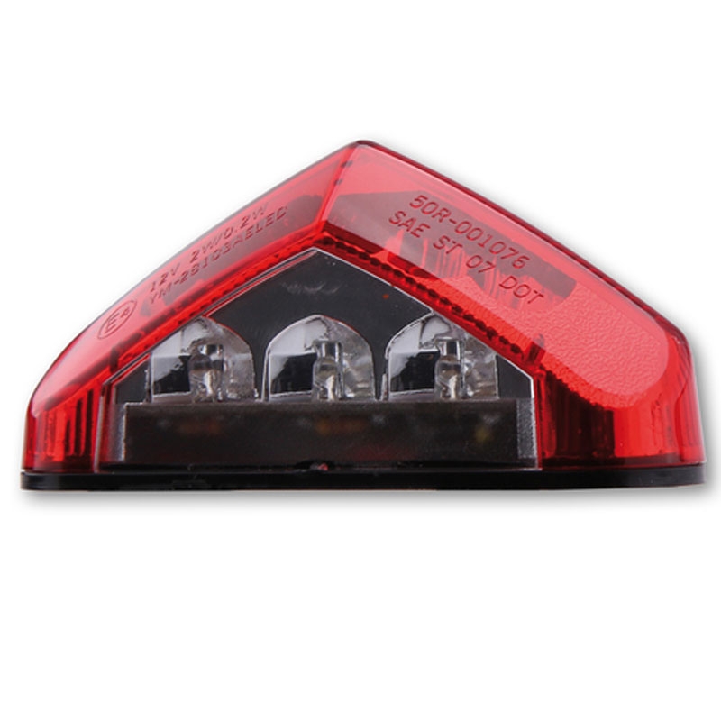 Highsider Smart LED zadnja luč za motorno kolo rdeča
