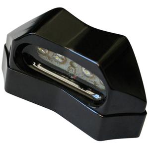 Lučka za registrsko tablico Highsider Smart 4 LED črne barve