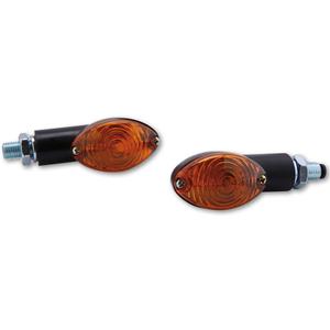 Smerniki za motor Highsider Smart Cateye Mini oranžni