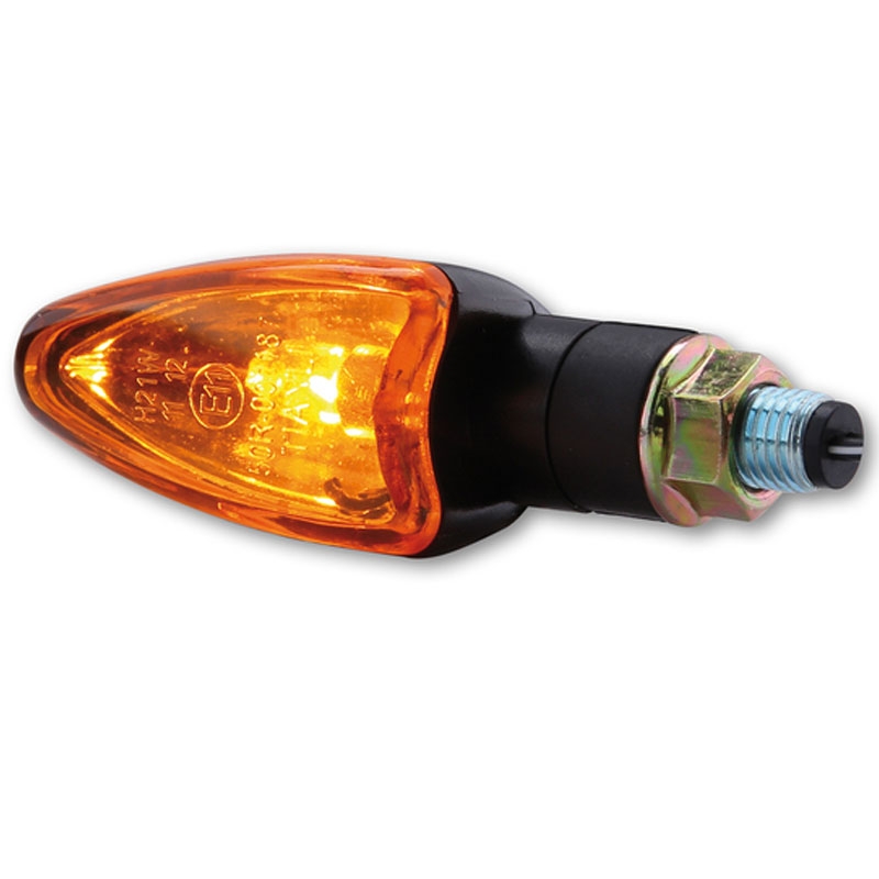Highsider Smart Arrow Mini smerniki za motorno kolo črno-oranžni