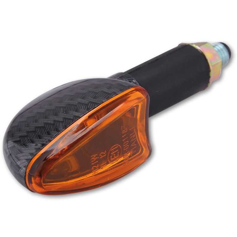 Smerniki za motor Highsider Smart Mini Arrow oranžni