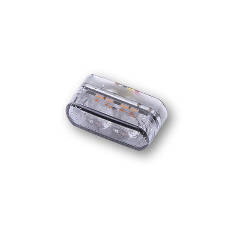 Smerniki za motor Highsider Smart Module 1 Pro LED 3v1 dimljeno sivi