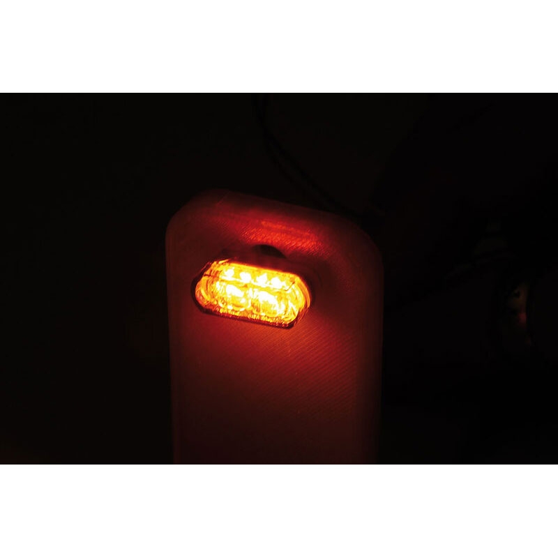 Smerniki za motor Highsider Smart Module 1 Pro LED 3v1 dimljeno sivi