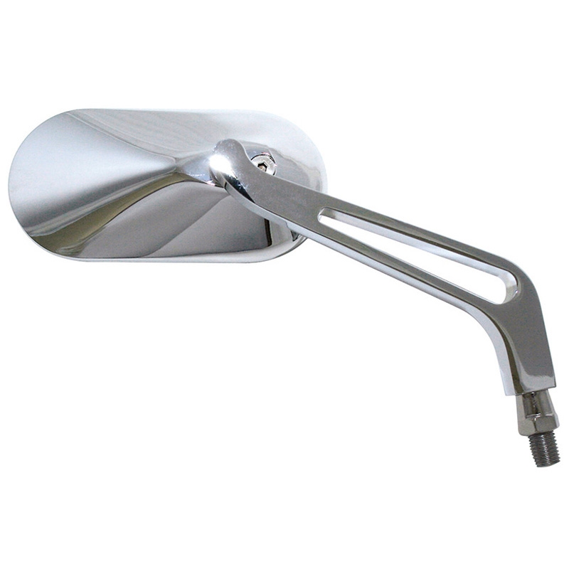 Vzvratno ogledalo Highsider Smart Oval levo/desno kromirano