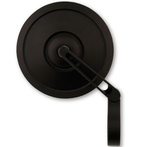 Vzvratno ogledalo Highsider Pro Retro kratko levo/desno mat črno