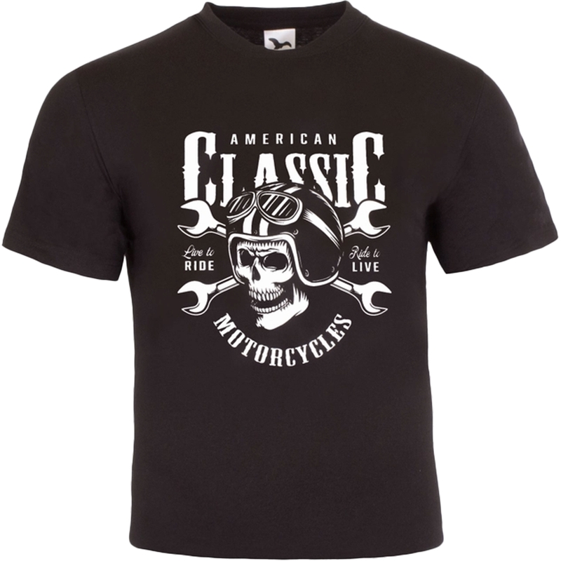 Majica RSA American Classic Motorcycles črna