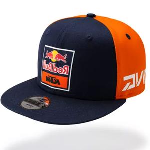 Otroška kapa KTM Flat Cap modro-oranžna