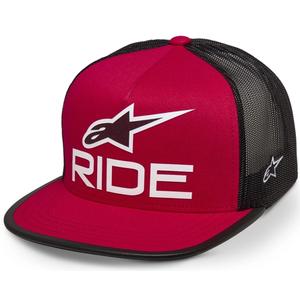 Kapa Alpinestars Ride 4.0 ER rdeče-črno-bela