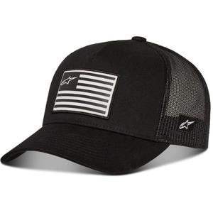 Črna kapa Alpinestars Flag Snap