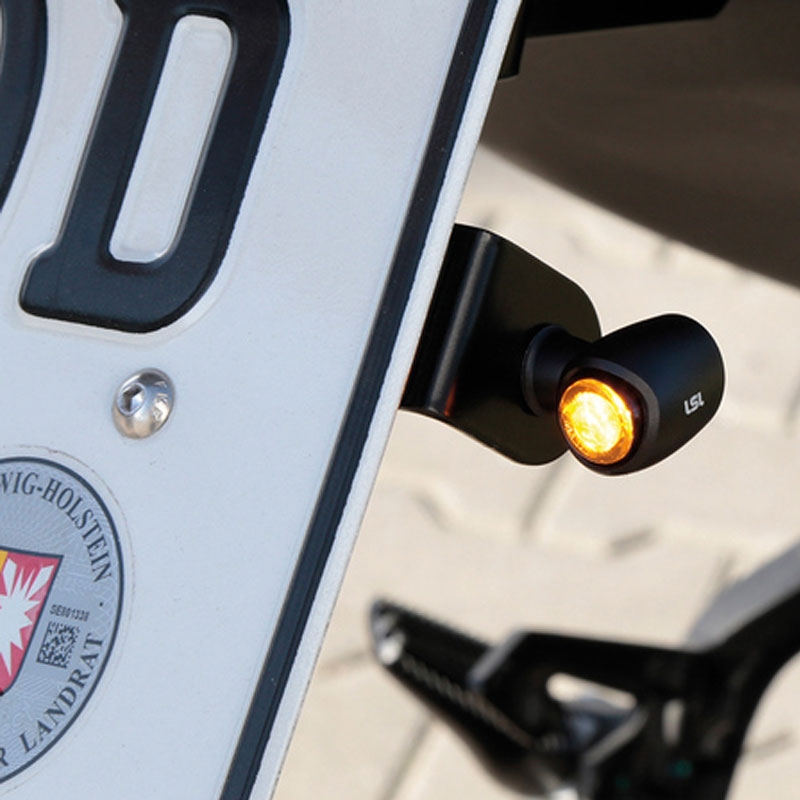 LED smerniki Highsider Nova LED smernik mat črn 2 kosa