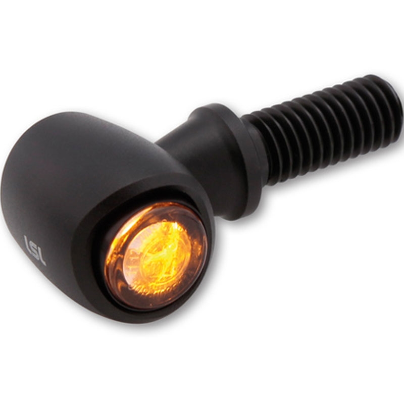 LED smerniki Highsider Nova LED smerniki 3v1 mat črni 2 kosa