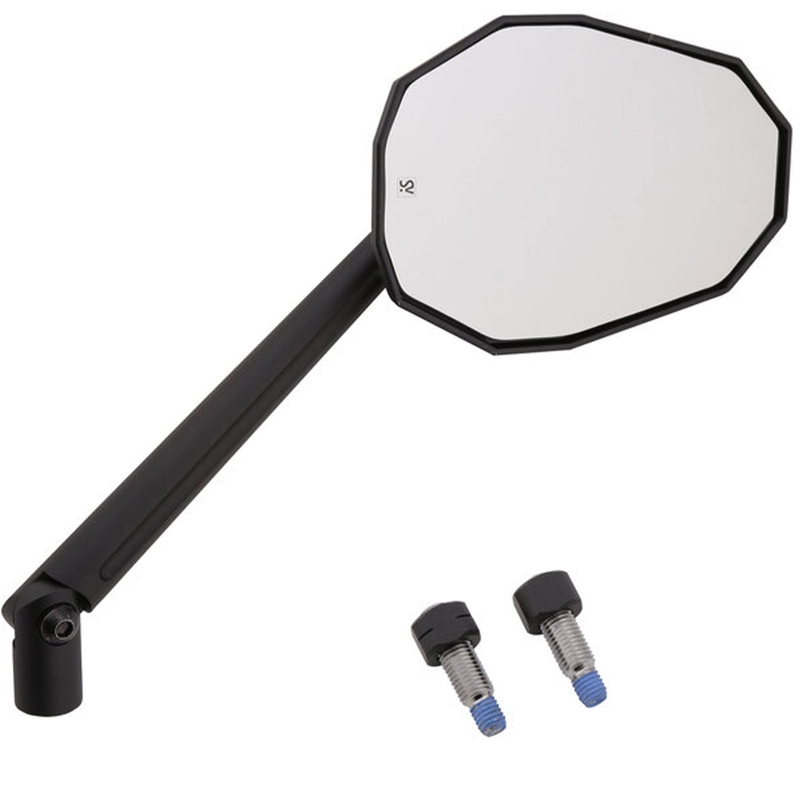 Ogledalo Highsider Smart Straight XL črne barve