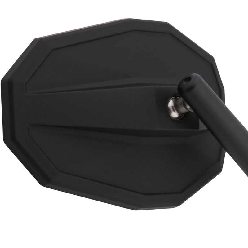 Ogledalo Highsider Smart Straight XL črne barve