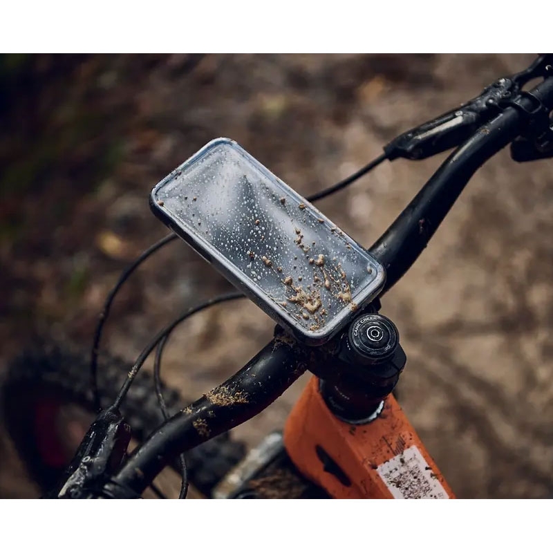Dežni ovitek Quad Lock® za iPhone 14 Pro, prozoren
