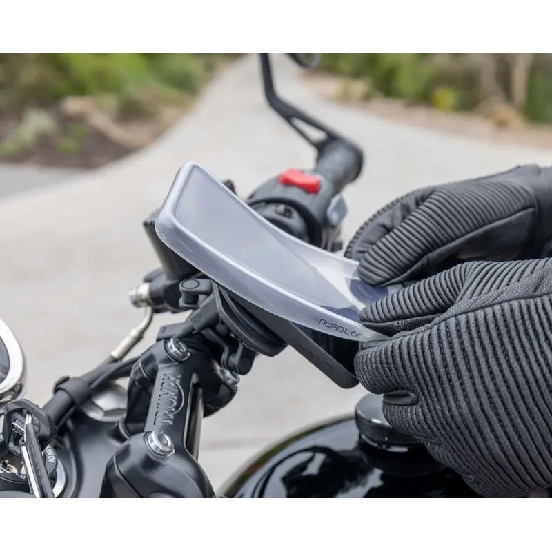 Dežni ovitek Quad Lock® za iPhone 14 Pro, prozoren