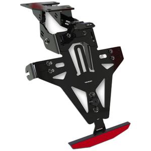 Nosilec registrske tablice z osvetlitvijo Highsider Akron RS PRO Honda CBR 1000 RR črn