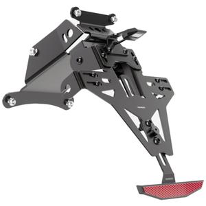 Držalo za registrsko tablico z osvetlitvijo Highsider Akron RS PRO HUSQVARNA 701 črno