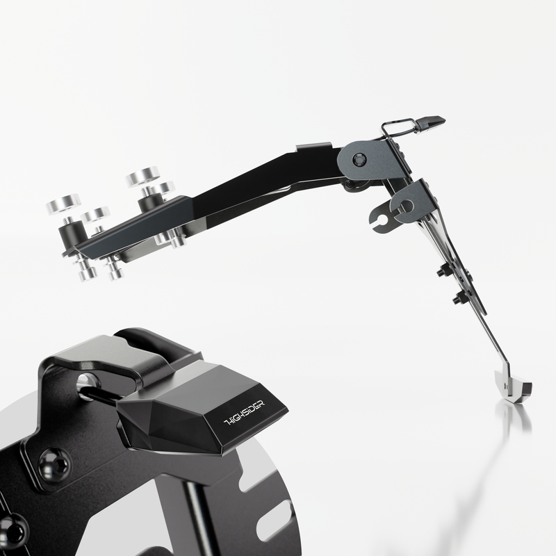 Držalo za registrsko tablico z osvetlitvijo Highsider Akron RS PRO HUSQVARNA 401 črno