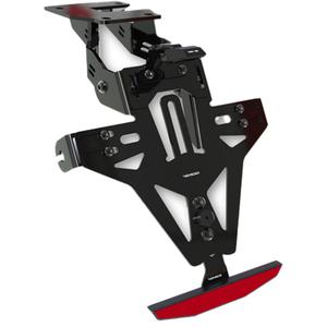 Držalo za registrsko tablico z osvetlitvijo Highsider Akron RS PRO Kawasaki ER-6 črno