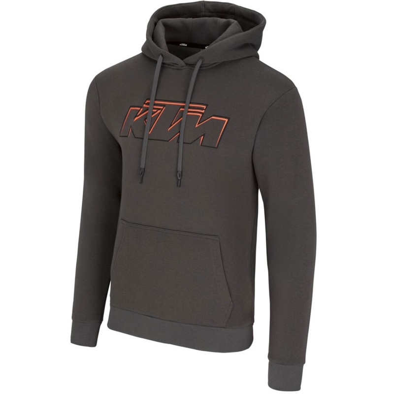 Temno siva jopa s kapuco KTM Essential