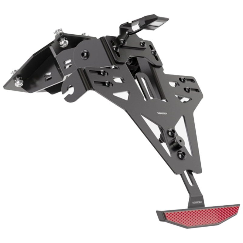 Držalo za registrsko tablico z osvetlitvijo Highsider Akron RS PRO Kawasaki ZX-6R črno