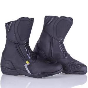 Street Racer Storm Black Motorcycle Boots