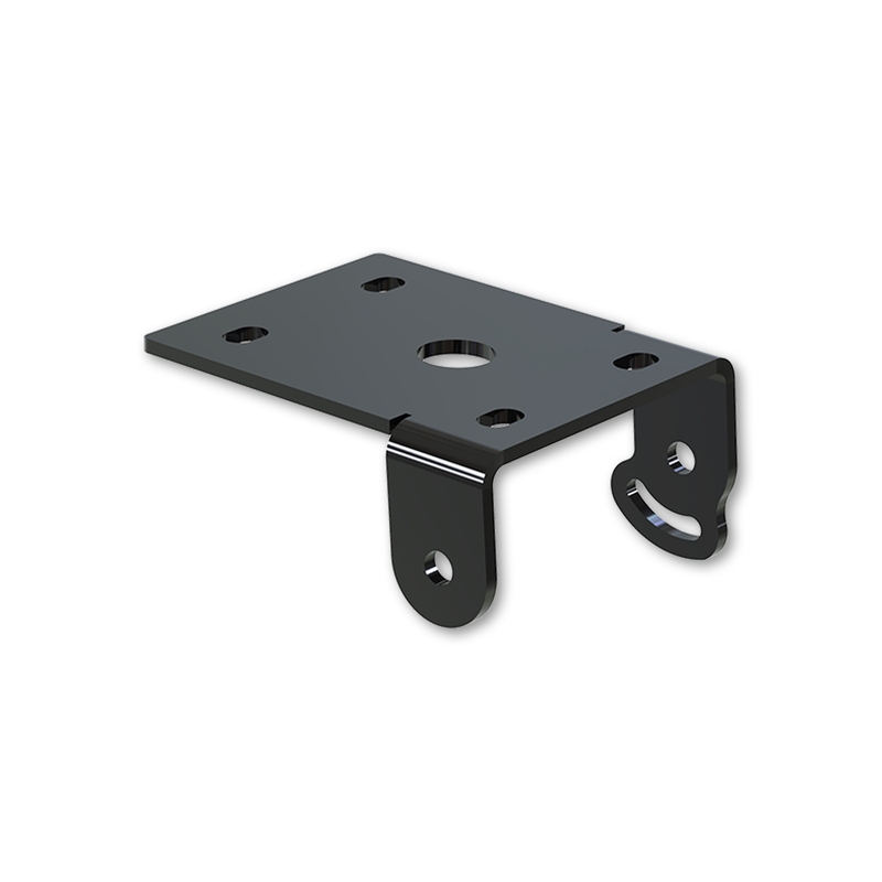 Nosilec registrske tablice z osvetlitvijo Highsider Akron RS PRO Yamaha YFZ-R1, R6 črne barve