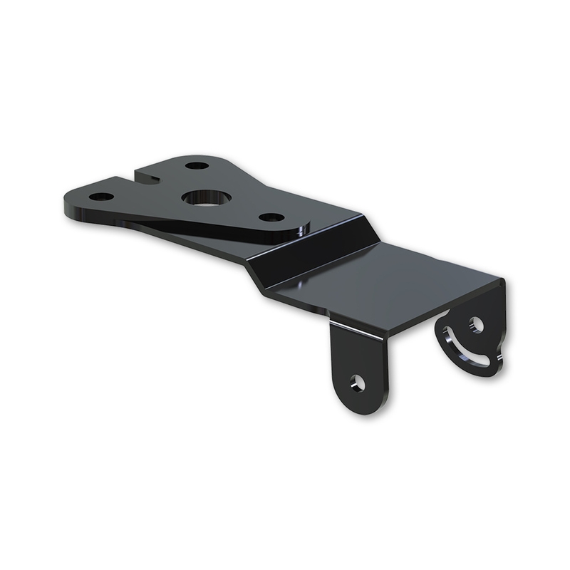 Nosilec registrske tablice z osvetlitvijo Highsider Akron RS PRO Yamaha YZF-R125 (ABS) črn