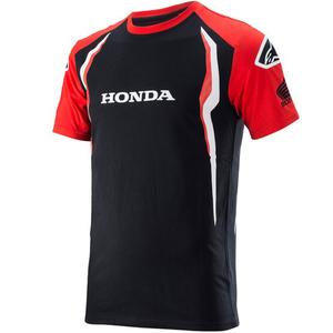 Rdeče-črna majica Alpinestars Honda