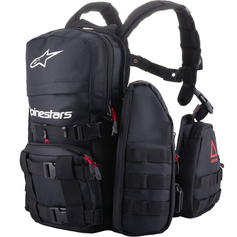 Taktični nahrbtnik Alpinestars Techdura črno-bel 9 l