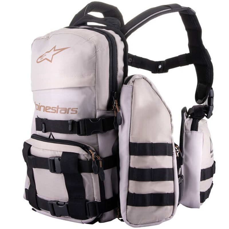 Nahrbtnik Alpinestars Techdura Tactical sivo-črn 9 l