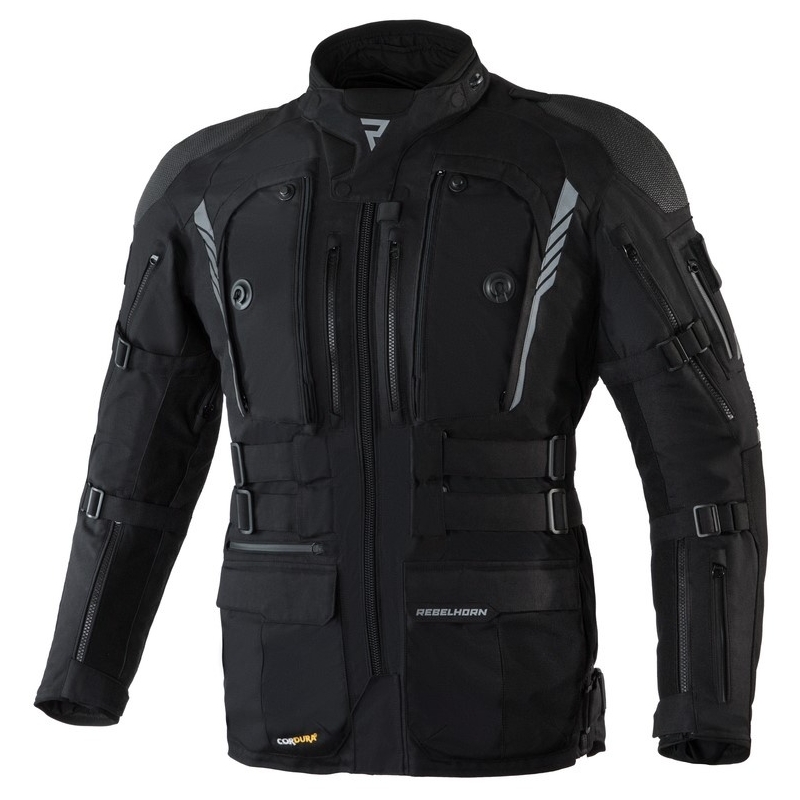 Rebelhorn Patrol Black motoristična jakna