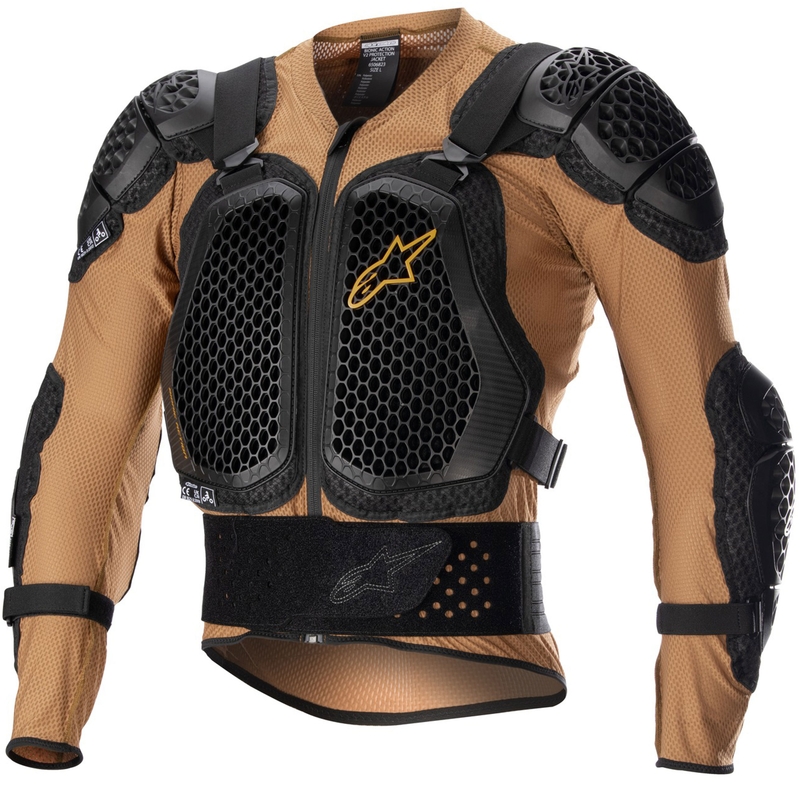 Alpinestars Bionic Action 2 črno-rjava zaščita telesa