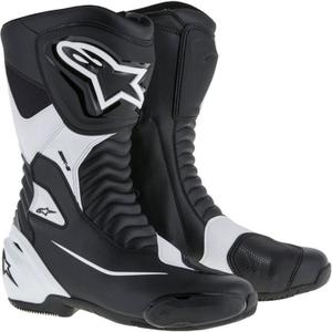 Moto škornji Alpinestars SMX-S črno-beli