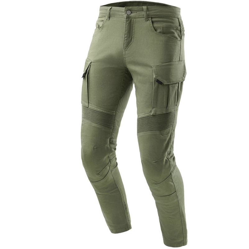 Ozone Faster TP Green Motorcycle Jeans