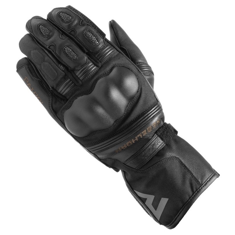 Ženske motoristične rokavice Rebelhorn Patrol Long Black