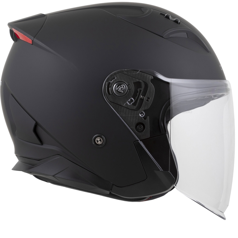 Cassida Reflex 2.0 Solid odprta motoristična čelada mat črno-temno siva
