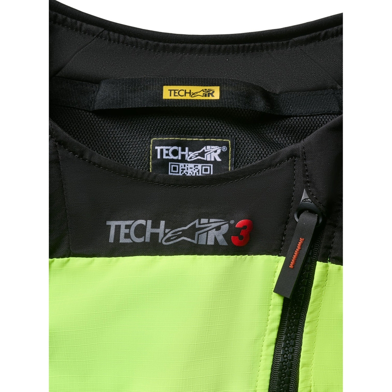Alpinestars Tech-Air®3 V2 sistem zračnih blazin, fluo rumeno-črna