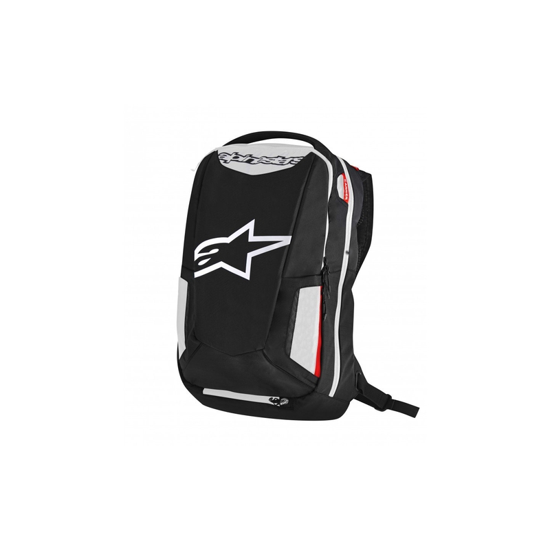 Nahrbtnik Alpinestars City Hunter black-white-red